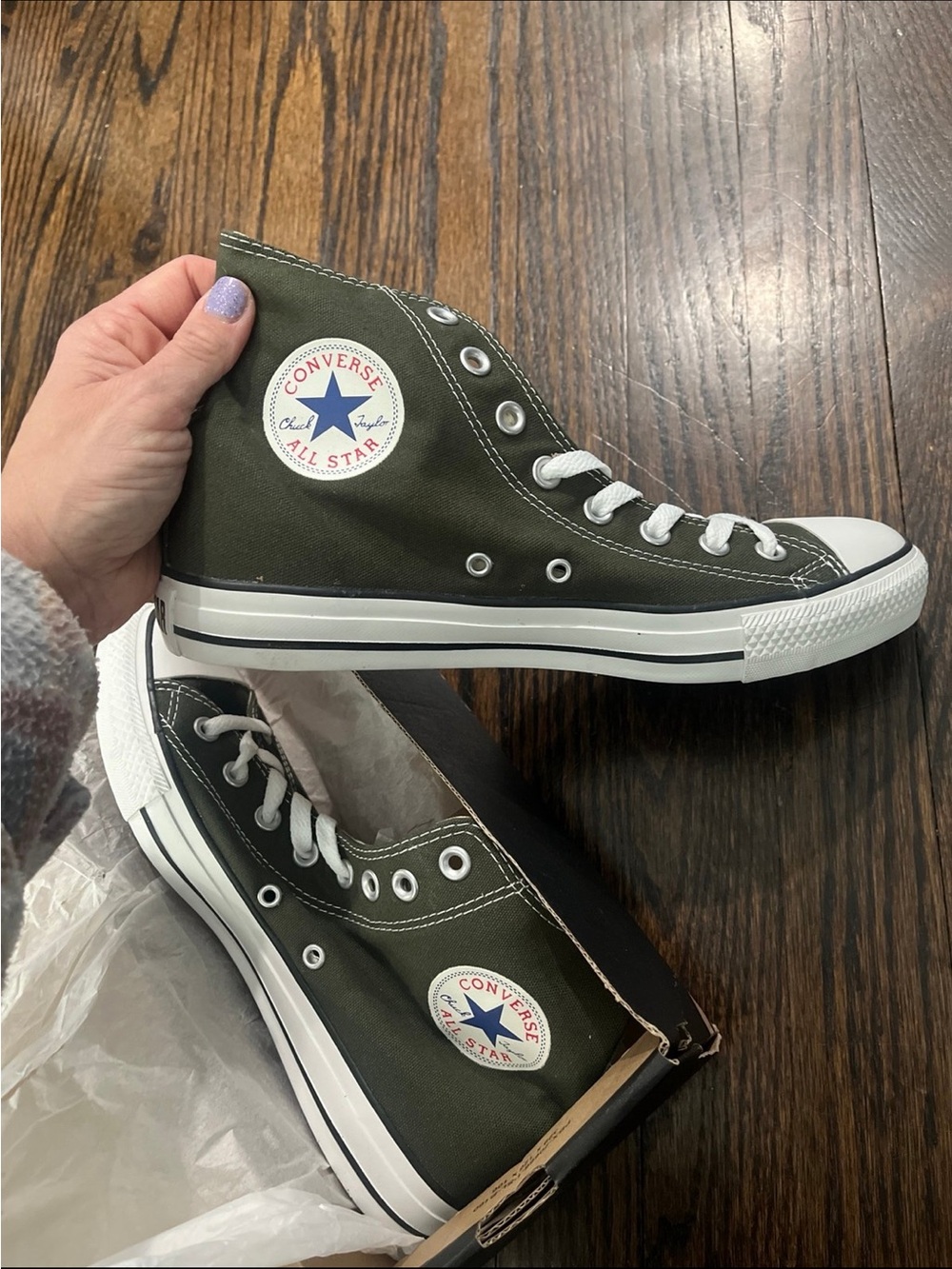 Men’s Green Converse
